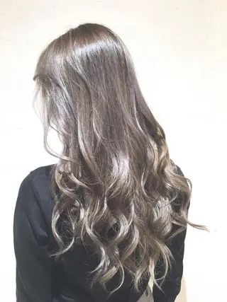 ミディアム セミロング ロング カラー ヘアアレンジ RecheRche【池袋】所属・👑指名率No.1 👑坂口飛翔のヘアスタイル