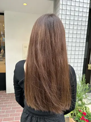 ロング タナカ レイヤのヘアスタイル