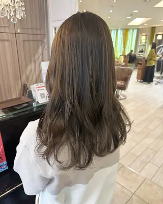 ロング カラー 増渕 駿介のヘアスタイル