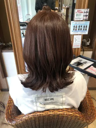 ミディアム カラー メンズパーマ/ スパイキー/神田正紀のヘアスタイル