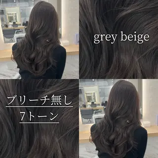 ロング カラー youres hair 髪質改善トリートメント&ヘッドスパ  新宿三丁目店【ユアーズヘア】所属・🦋透明感カラー 👑NODOKA🦋のヘアスタイル