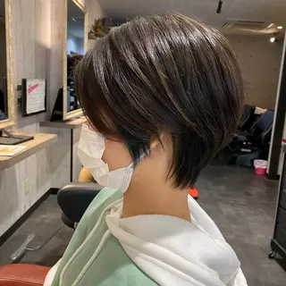 ショート ミモリ ユウタのヘアスタイル