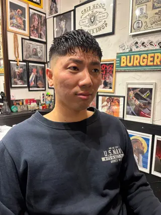 ショート メンズ CribHoodbarbershop所属・白井 昇太のヘアスタイル