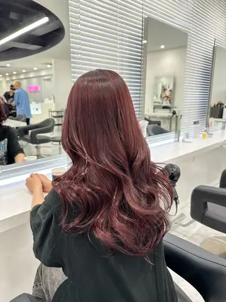 ロング カラー 韓国アイドル🤍ブリ ーチカラー🤍わかなのヘアスタイル