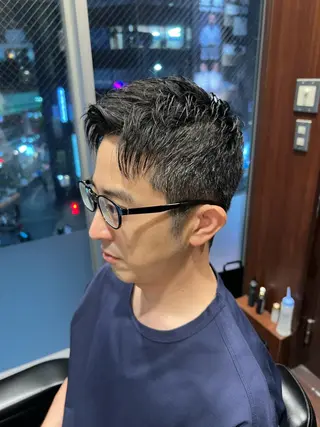 ショート メンズ 圓子 快のヘアスタイル