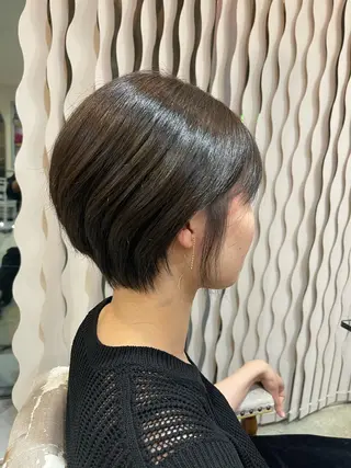 ショート ショート/ボブ アンドウ☺︎のヘアスタイル