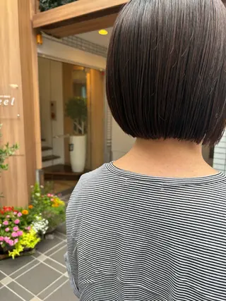 ショート 池田理紗/メンズ カット/切りっぱなしのヘアスタイル