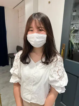 ロング 上原 みちるのヘアスタイル