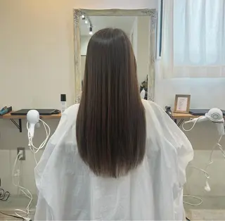 ロング 切りっぱなしボブ 👩🏼ミニボブのヘアスタイル