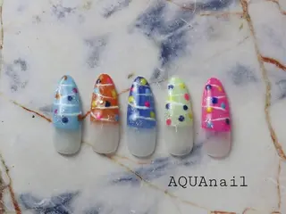 AQUA nailのネイルデザイン