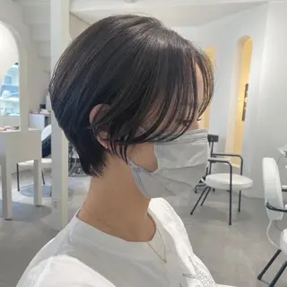 ショート MOE🐈‍⬛🎀 エクステ/ワンホンのヘアスタイル