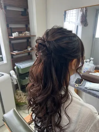 ロング ヘアアレンジ 山室 敬義のヘアスタイル