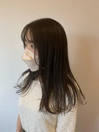 セミロング ボブ/髪質改善/ soiナカジママドリのヘアスタイル