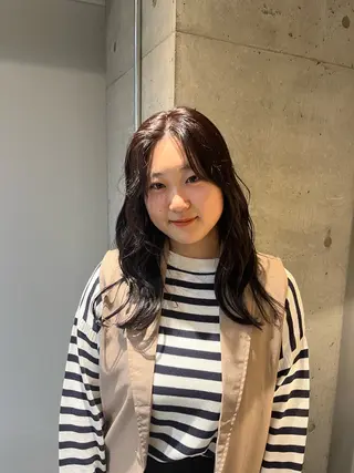 カラー レイヤー/ベージュ mikuのヘアスタイル