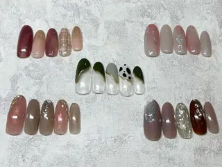 ネイル 高尾 梨花のネイルデザイン