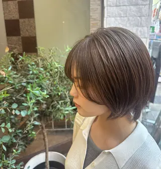 ショート カラー EARTH 山﨑龍馬のヘアスタイル
