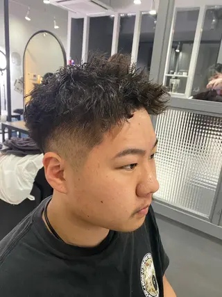 パーマ メンズ 🟣メンズパーマ 川端 永遠🟣のヘアスタイル