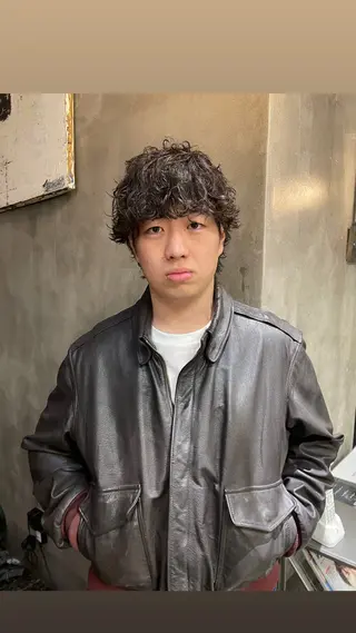 パーマ メンズ ルカ/ レイヤーカット🍓のヘアスタイル