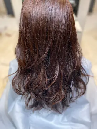 ロング ヘアアレンジ ヤマモト ミナミのヘアスタイル