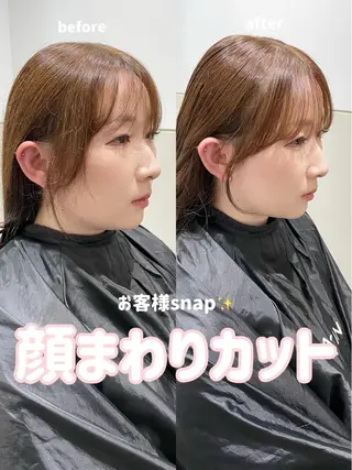 ロング SALOWIN 武蔵小杉所属・岩田菜央 《武蔵小杉》のヘアスタイル