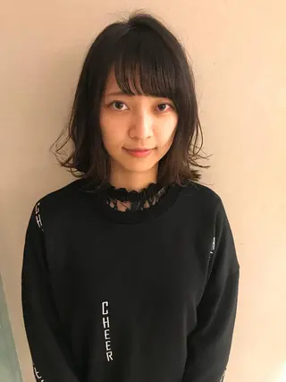 ミディアム カラー パーマ ヘアアレンジ Londideal 高橋ヒロシのヘアスタイル