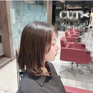 ミディアム 🎀￥0カットモデル 募集中🎀細井帆栞のヘアスタイル