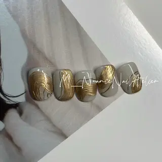 ネイル GO TODAY横浜Solace店所属・M___nail atelierのネイルデザイン