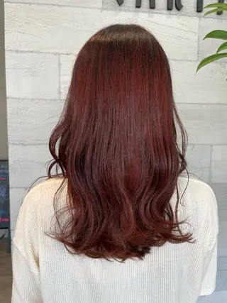 カラー 今岡 育美のヘアスタイル