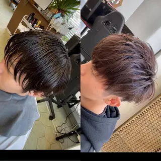 ショート メンズ share salon　SCENA所属・堤太志 メンズパーマ特化のヘアスタイル