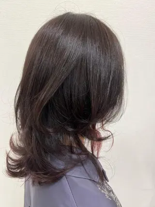 ミディアム 二宮 光広のヘアスタイル