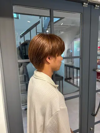 カラー メンズ CreBiA / Rinaのヘアスタイル