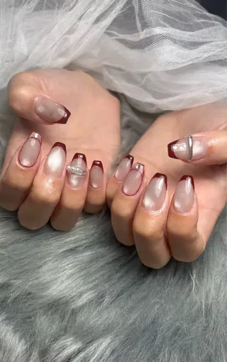 ネイル ASUKA nail ちゅるん/ニュアンスのネイルデザイン