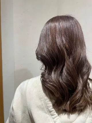 セミロング カラー Feria所属・カウンセリング重視 🌿Tsuyukiのヘアスタイル