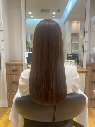 ロング カラー 大人girly／ 銀座RINOSEのヘアスタイル