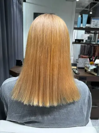 セミロング カラー 辻 日向のヘアスタイル