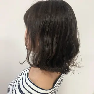 ミディアム カラー GLROW haruhiのヘアスタイル