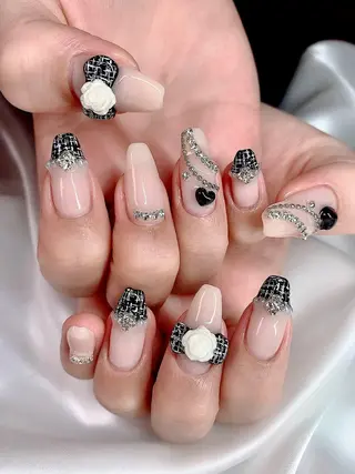 ネイル シェアサロンLei.g(レイジー)所属・3Dアートネイル💗 都築レナのネイルデザイン