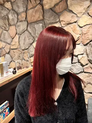 ミディアム まろやかなベージュ 小池春樹のヘアスタイル