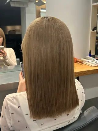 ミディアム 中島 主貴のヘアスタイル
