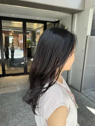 ロング カラー NERO 松井 隆人のヘアスタイル