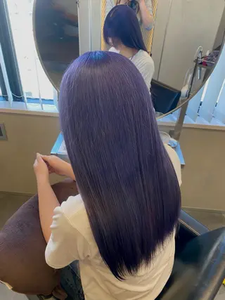 ロング ななみ/博多/ ブリーチ/髪質改善のヘアスタイル