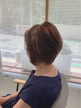 ショート 🫧ゆうき🕊️ ハイライトのヘアスタイル