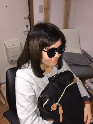 ミディアム じょん 。のヘアスタイル