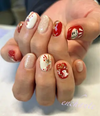 ネイル アンシャンテ所属・enchante 自由が丘のネイルデザイン