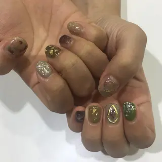 ネイル 【似合わせ提案】鈴木 舞のネイルデザイン