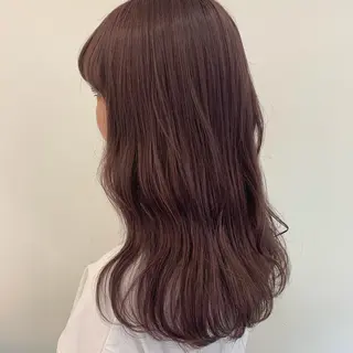 ロング カラー 馴染ませNo.1🧃 エクステ・アレンジのヘアスタイル