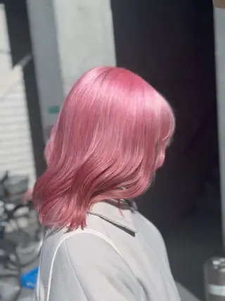 ミディアム カラー hair & make TOYBOX所属・ルーツカラー/ レイヤーカット/井川のヘアスタイル