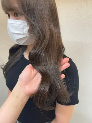 ロング カラー PUUR所属・🍒鈴木 エミリ🍒のヘアスタイル