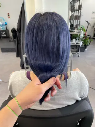 セミロング LITA hair所属・鄭 弘志のヘアスタイル