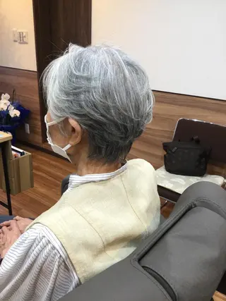 ショート Annon プライベートサロンのヘアスタイル